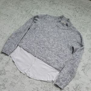 Jessica Simpson Gray Knit Sweater